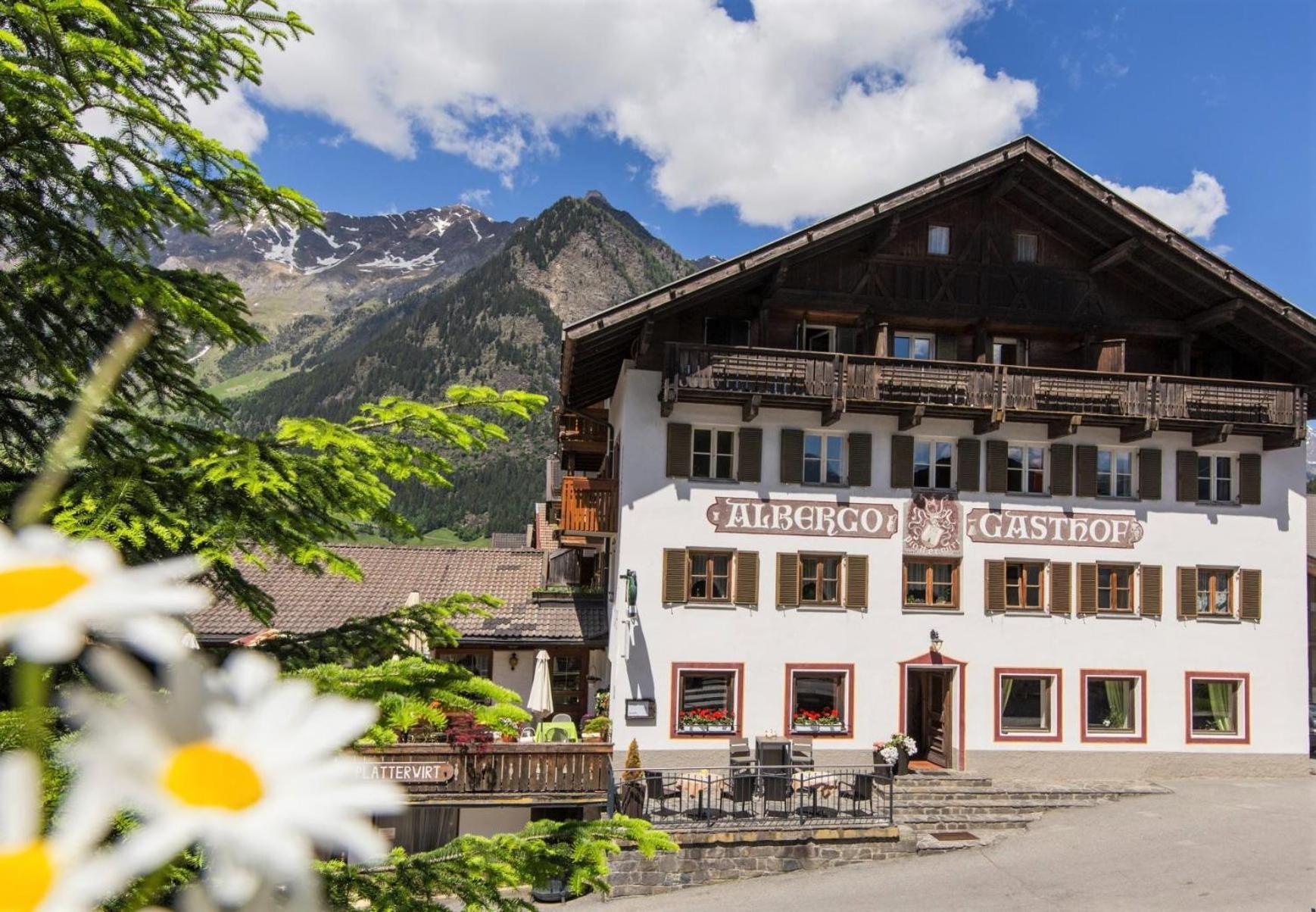 Gasthof Platterwirt Moso Esterno foto