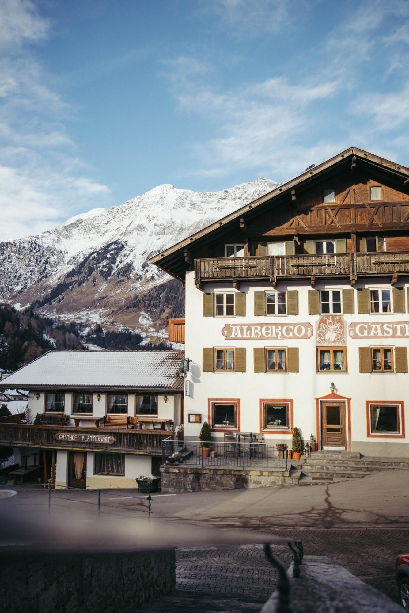 Gasthof Platterwirt Moso Esterno foto